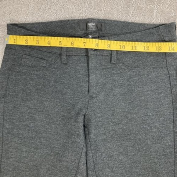 Mossimo Women's Stretch Extensible size 2 Jeggings pants Dark Gray - Picture 4 of 5